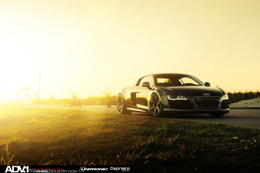  Audi R8 V10 on ADV.1 Wheels (ADV6TS) 2015 года  (фото 5 из 12)